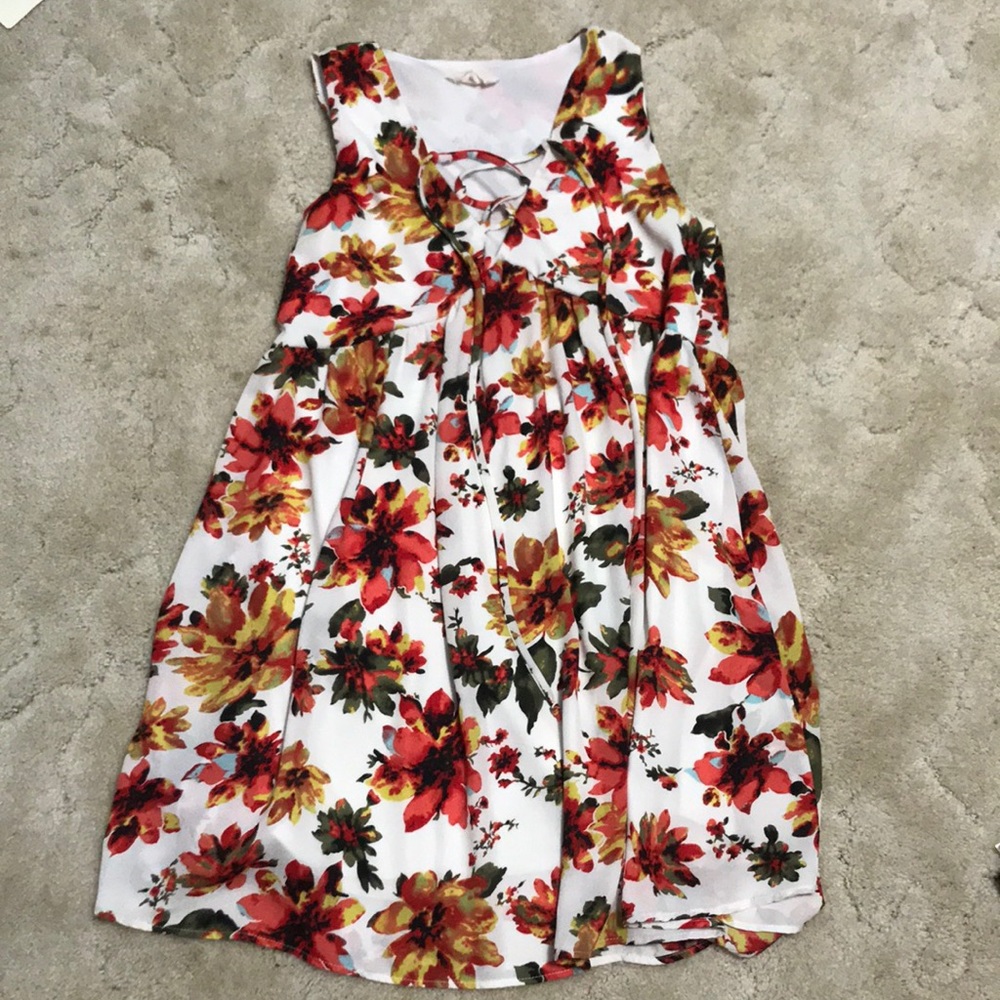 Womens medium length dress